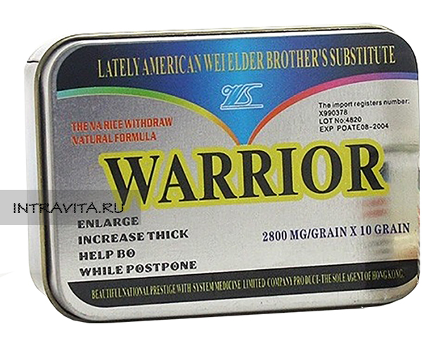 Warrior Воин капсулы для потенции